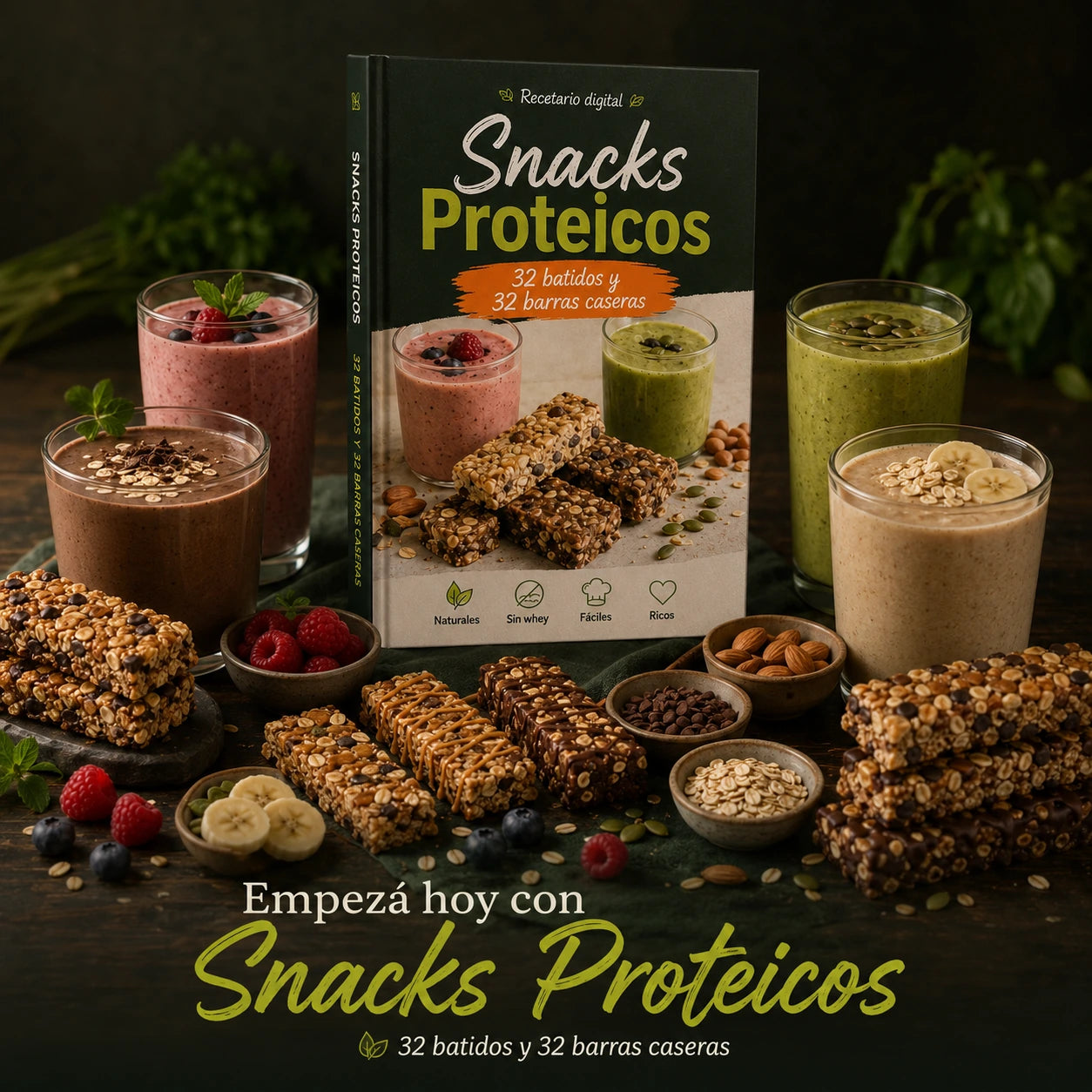 Curso completo Snacks Proteicos