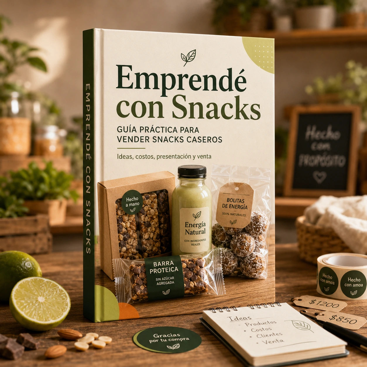Emprendé con Snacks — Sistema para Vender desde Casa