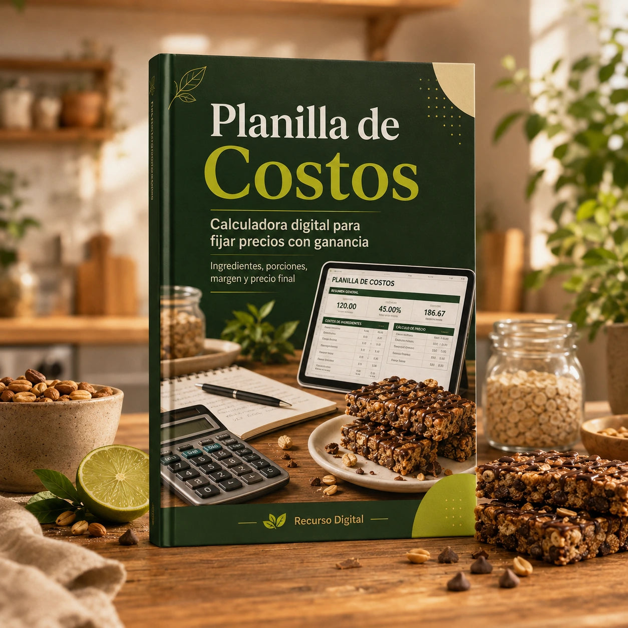 Planilla de Costos y Precios — Calculadora de Ganancia