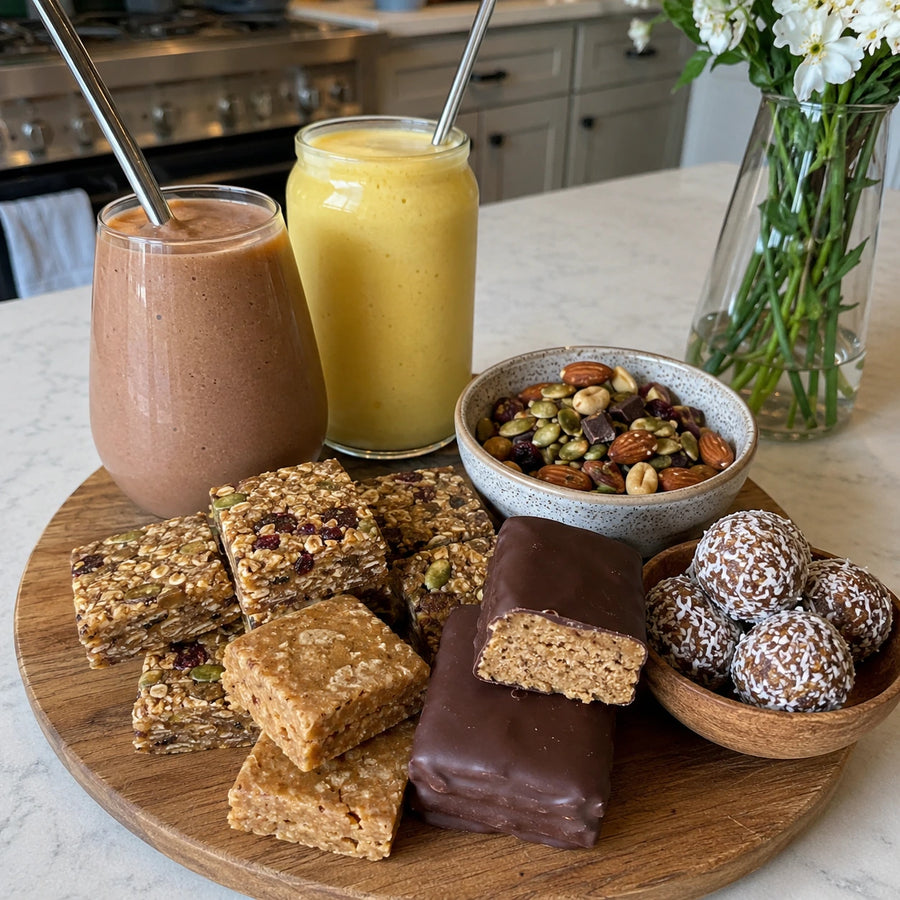 Batido o barra de Snacks Proteicos