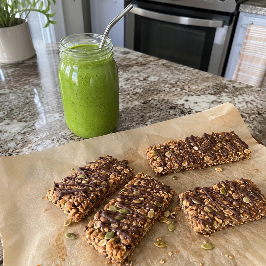 Batido o barra de Snacks Proteicos