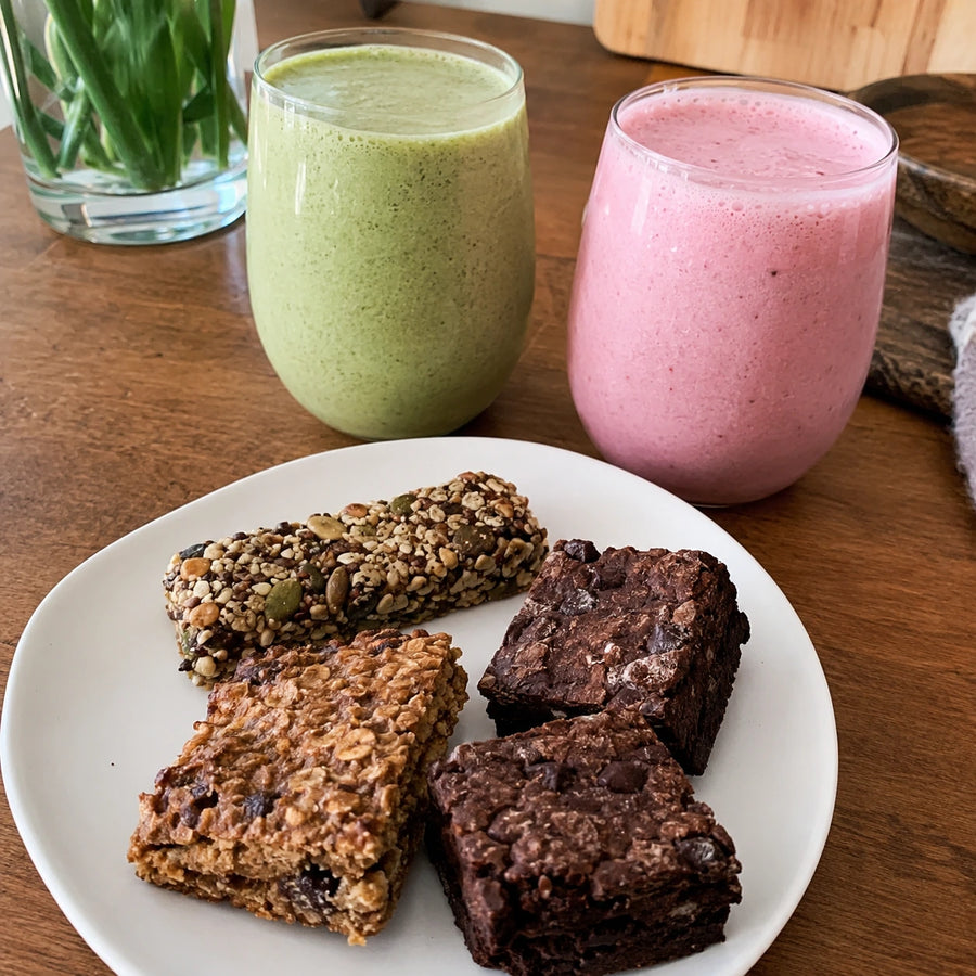 Batido o barra de Snacks Proteicos